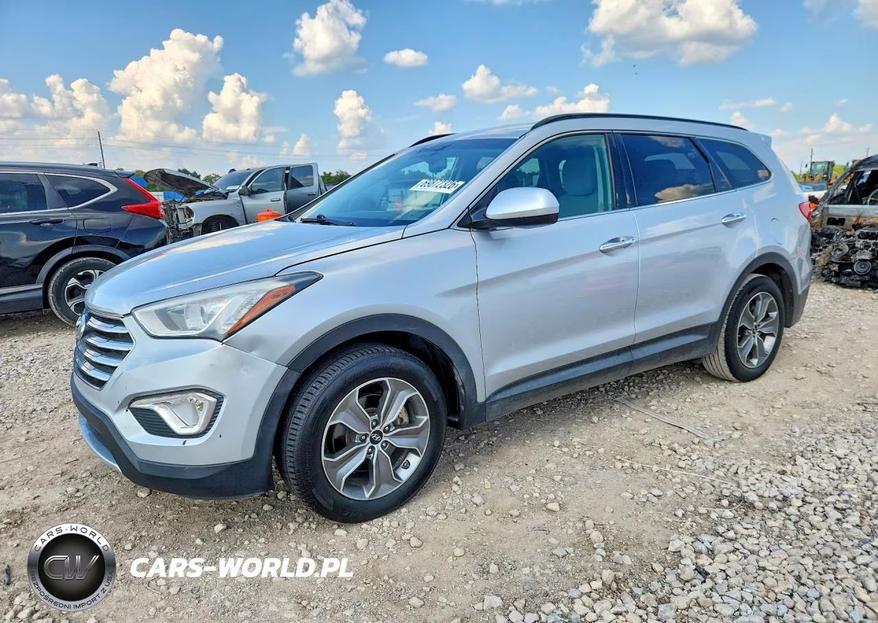 2016 Hyundai Santa Fe Se VIN:KM8SM4HFXGU144506 - 1