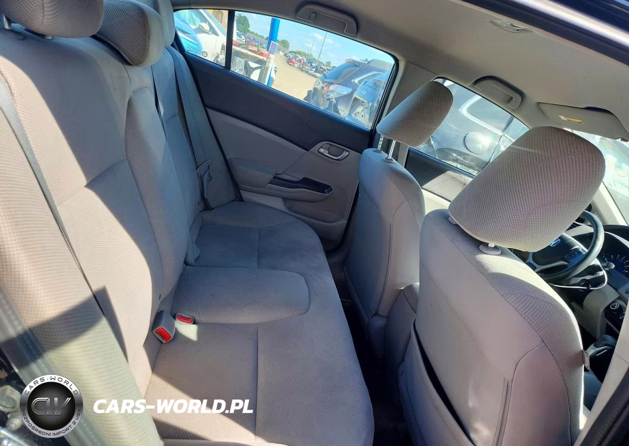 2012 Honda Civic Lx VIN:19XFB2F5XCE106177 - 10