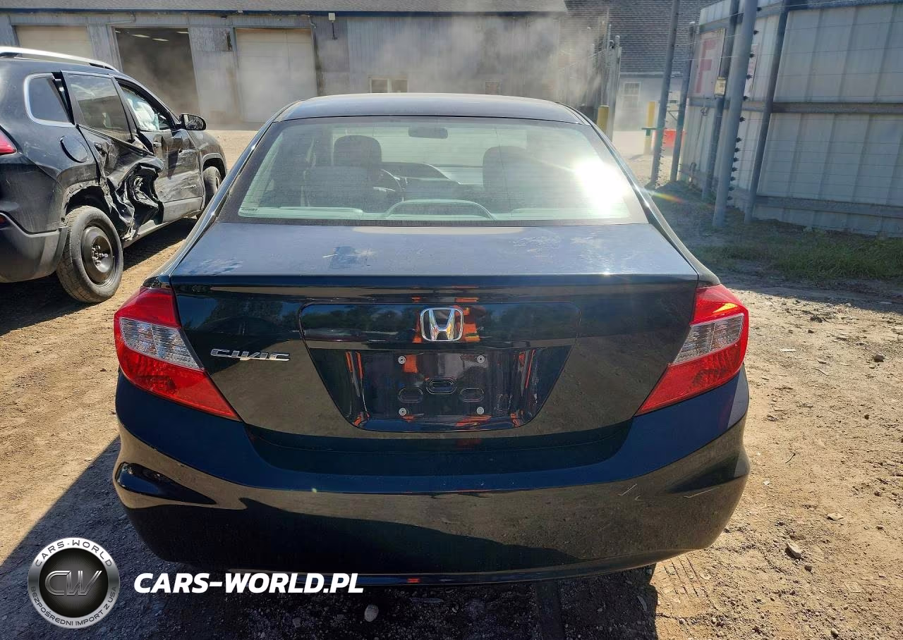 2012 Honda Civic Lx VIN:19XFB2F5XCE106177 - 6