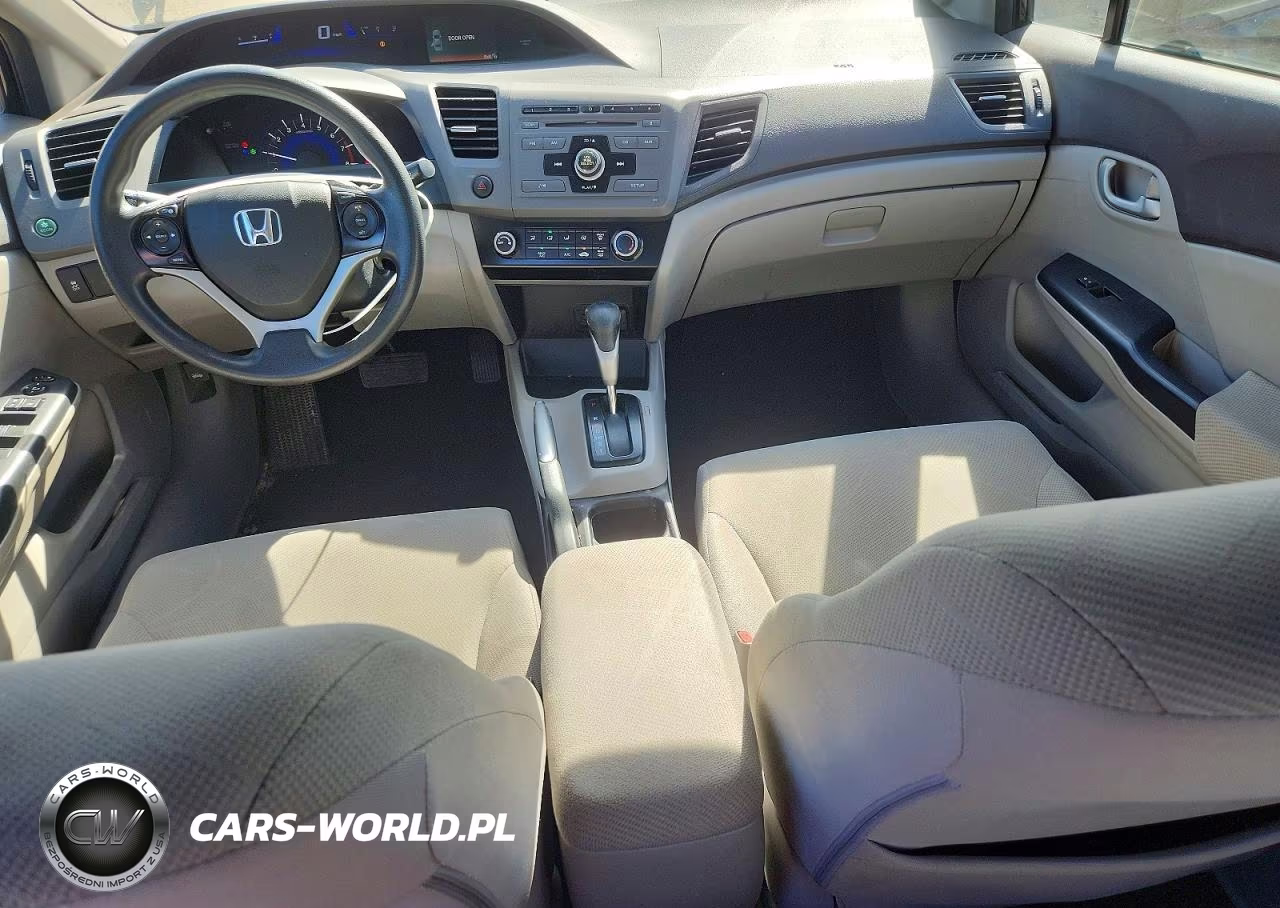 2012 Honda Civic Lx VIN:19XFB2F5XCE106177 - 8