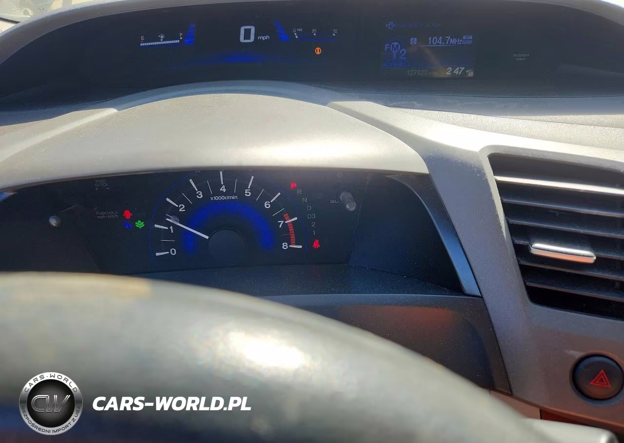 2012 Honda Civic Lx VIN:19XFB2F5XCE106177 - 9