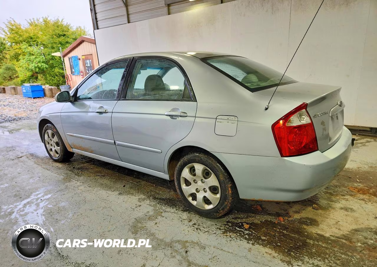 2005 Kia Spectra Lx VIN:KNAFE121955130731 - 2