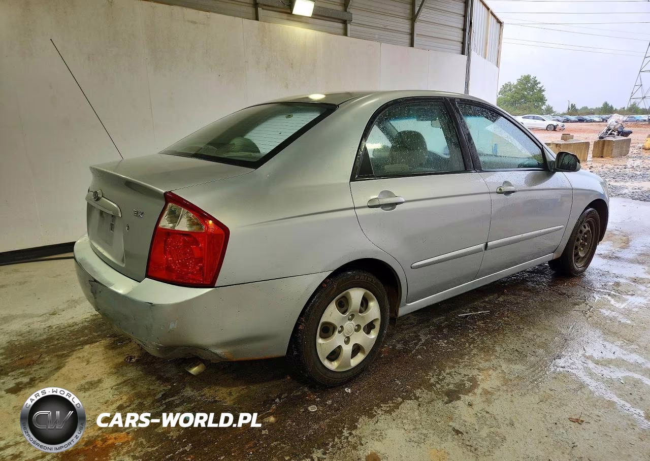2005 Kia Spectra Lx VIN:KNAFE121955130731 - 3