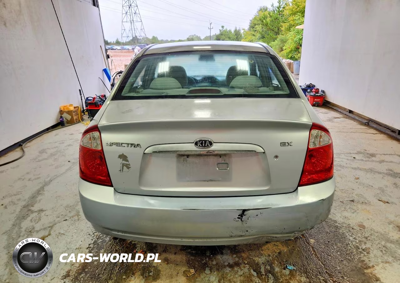 2005 Kia Spectra Lx VIN:KNAFE121955130731 - 6