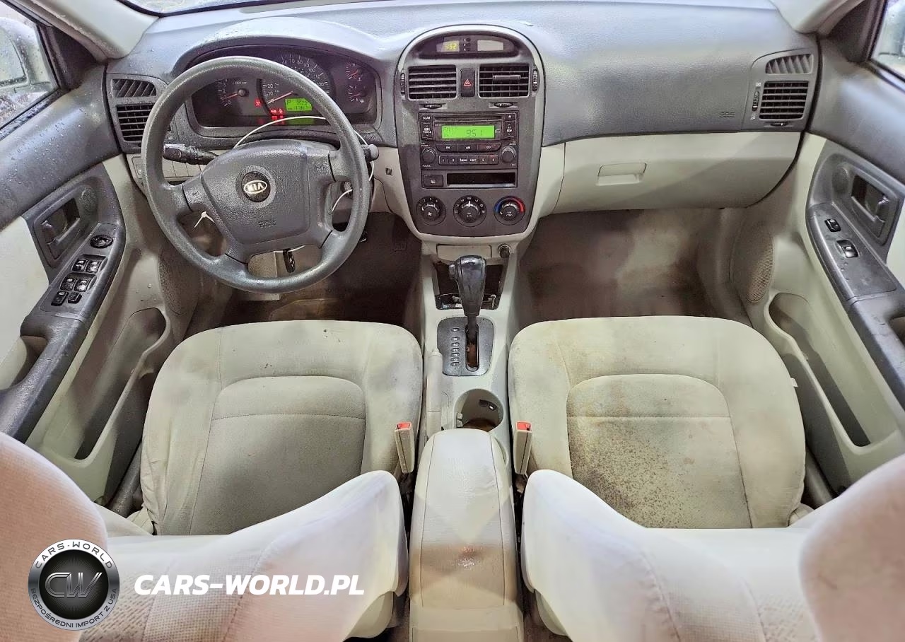 2005 Kia Spectra Lx VIN:KNAFE121955130731 - 8