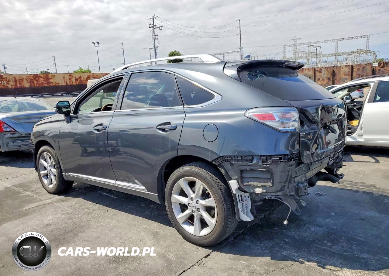 2010 Lexus Rx 350 VIN:2T2ZK1BA2AC009606 - 2