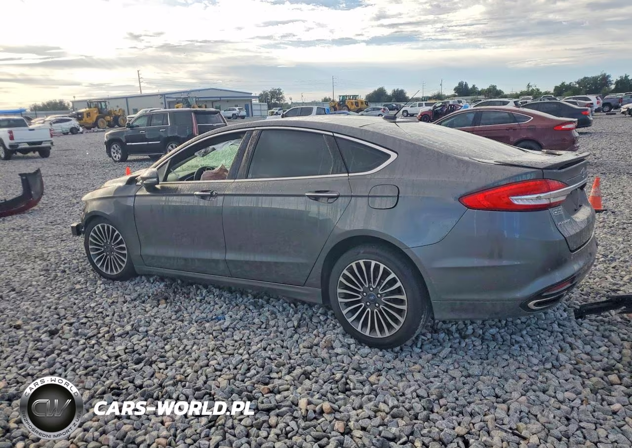 2018 Ford Fusion Titanium VIN:3FA6P0D92JR233819 - 2