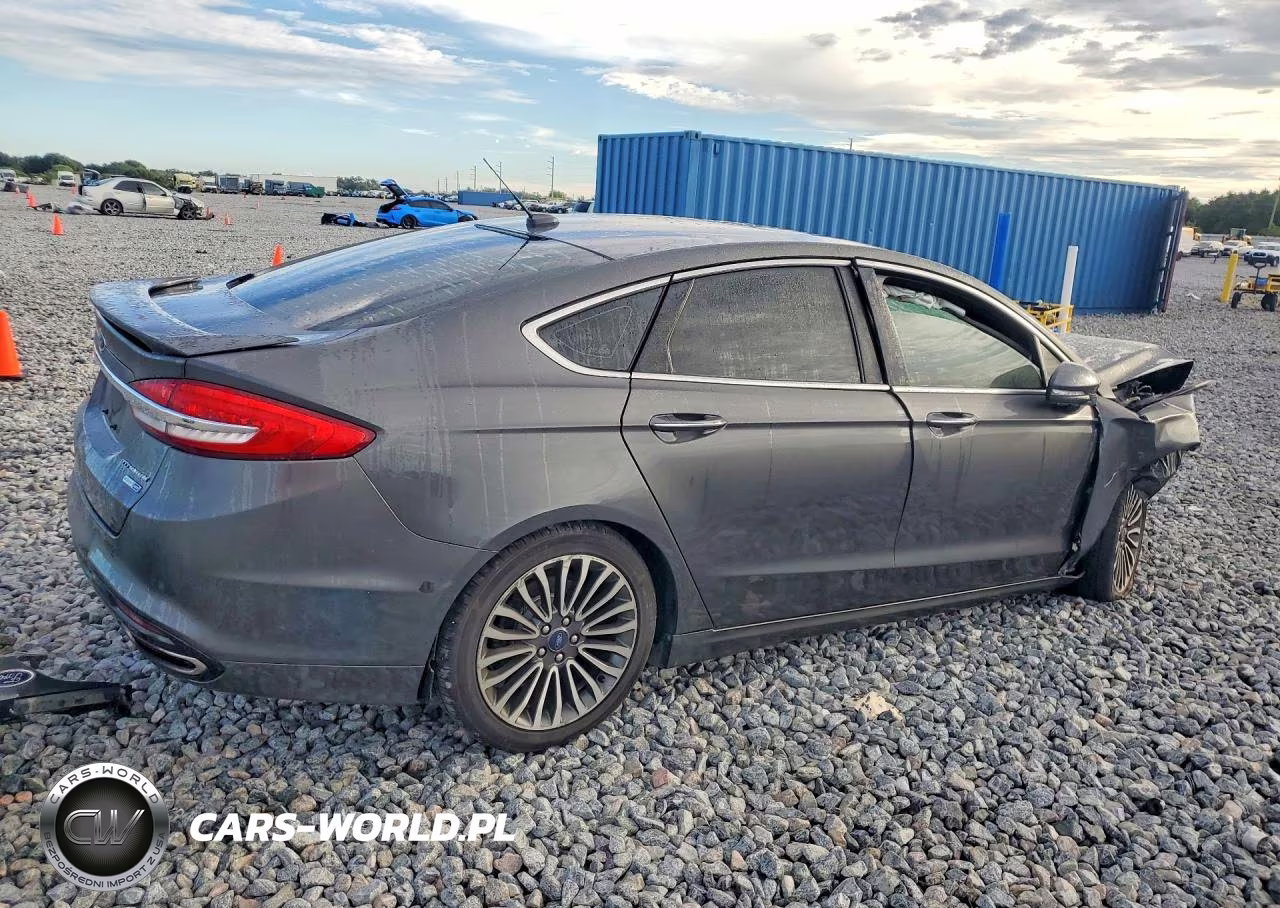 2018 Ford Fusion Titanium VIN:3FA6P0D92JR233819 - 3
