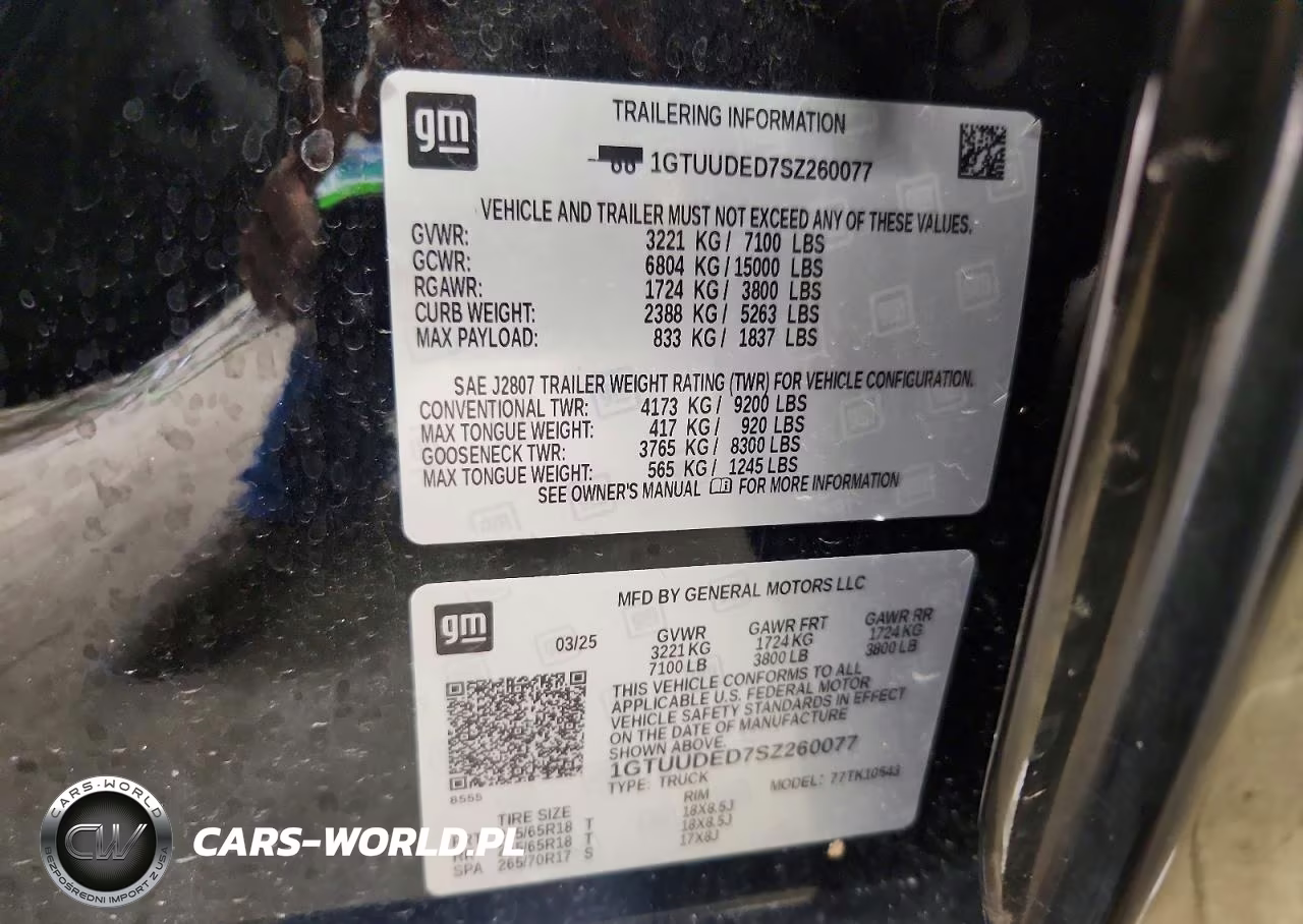 2025 GMC Sierra K1500 Slt VIN:1GTUUDED7SZ260077 - 13
