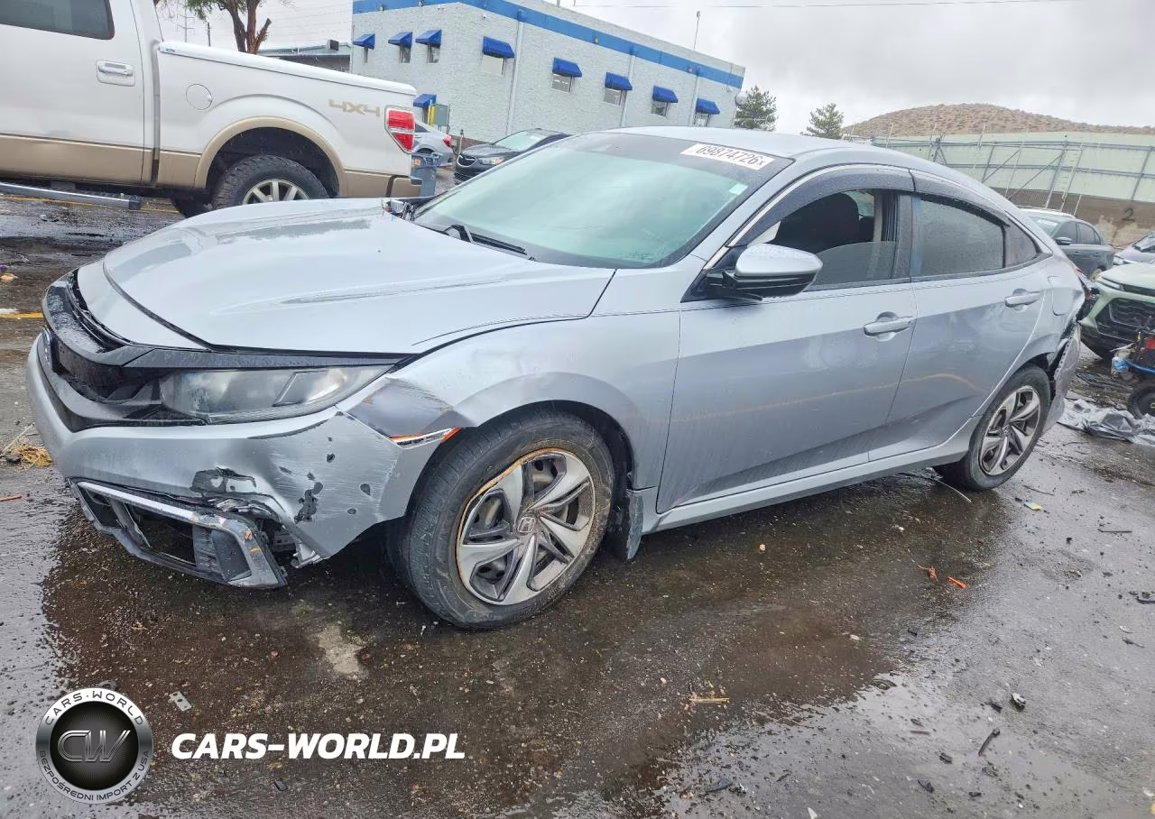 2020 Honda Civic Lx VIN:19XFC2F63LE003978 - 1