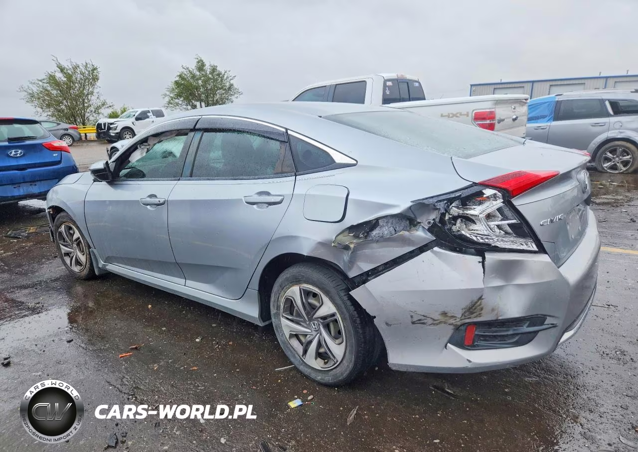 2020 Honda Civic Lx VIN:19XFC2F63LE003978 - 2