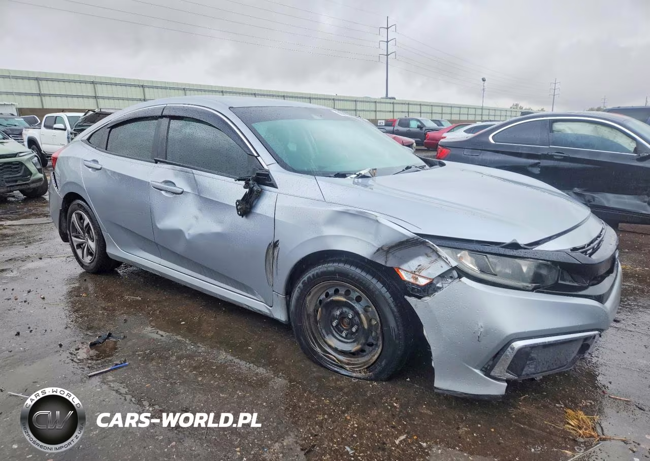 2020 Honda Civic Lx VIN:19XFC2F63LE003978 - 4