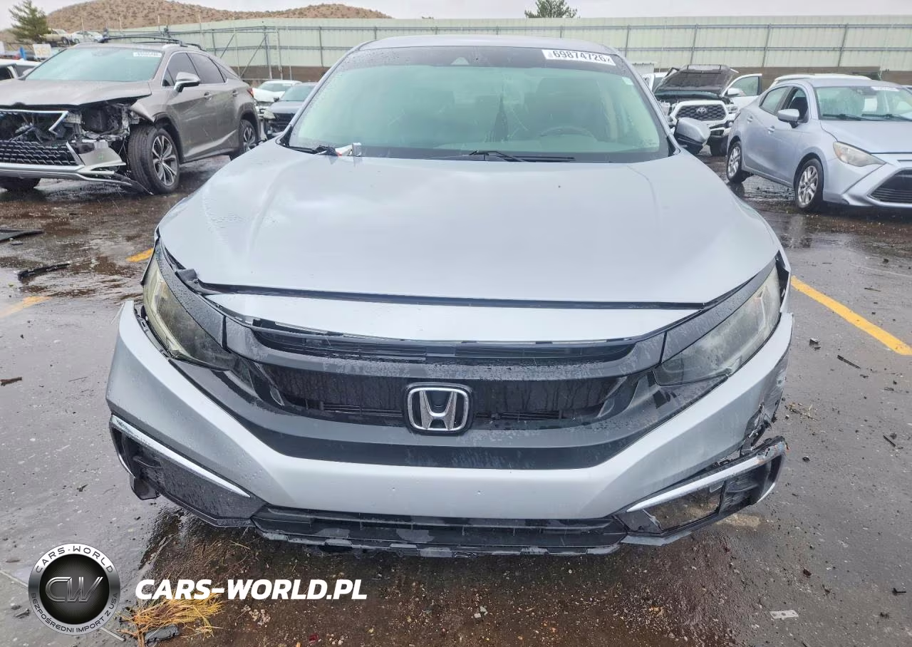 2020 Honda Civic Lx VIN:19XFC2F63LE003978 - 5