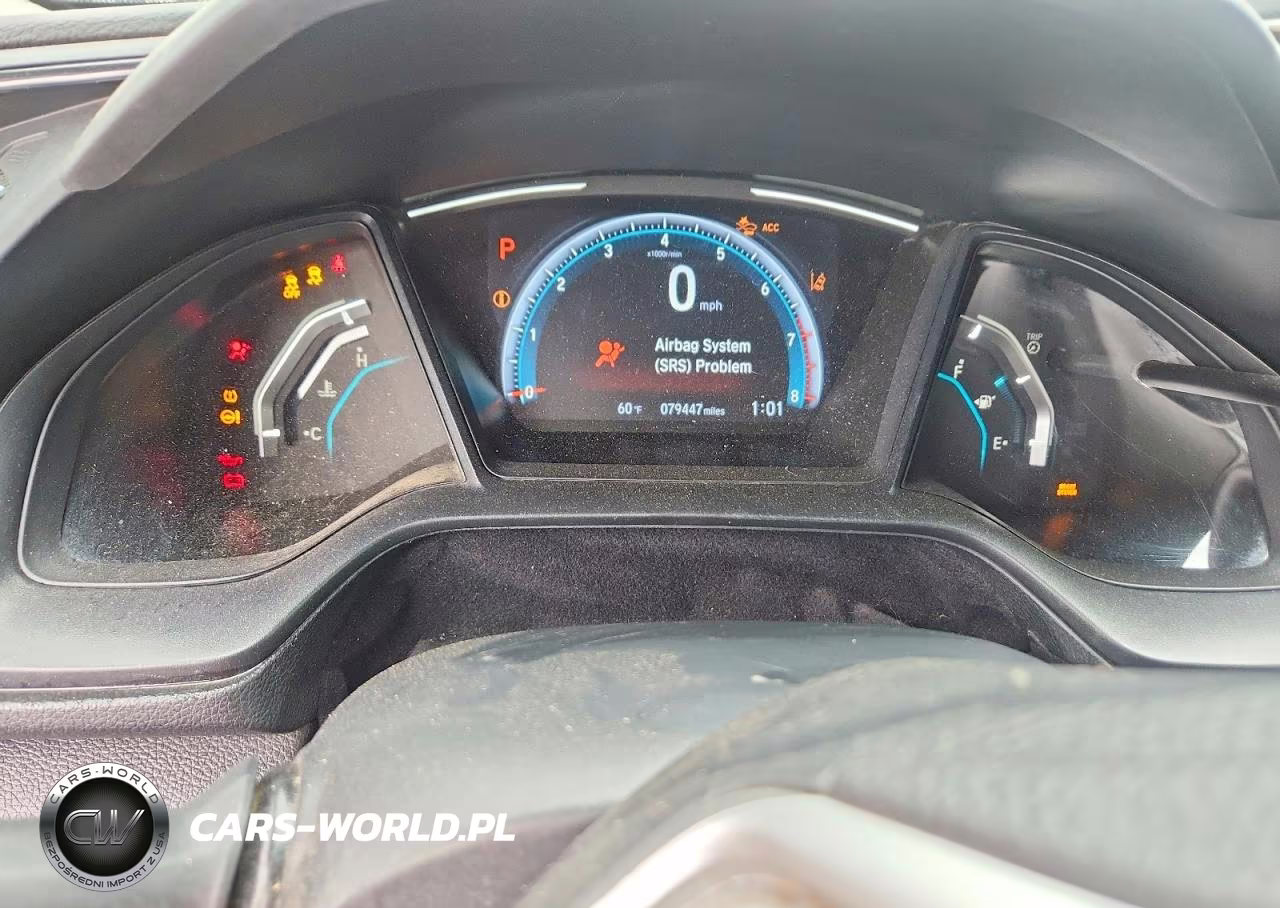 2020 Honda Civic Lx VIN:19XFC2F63LE003978 - 9