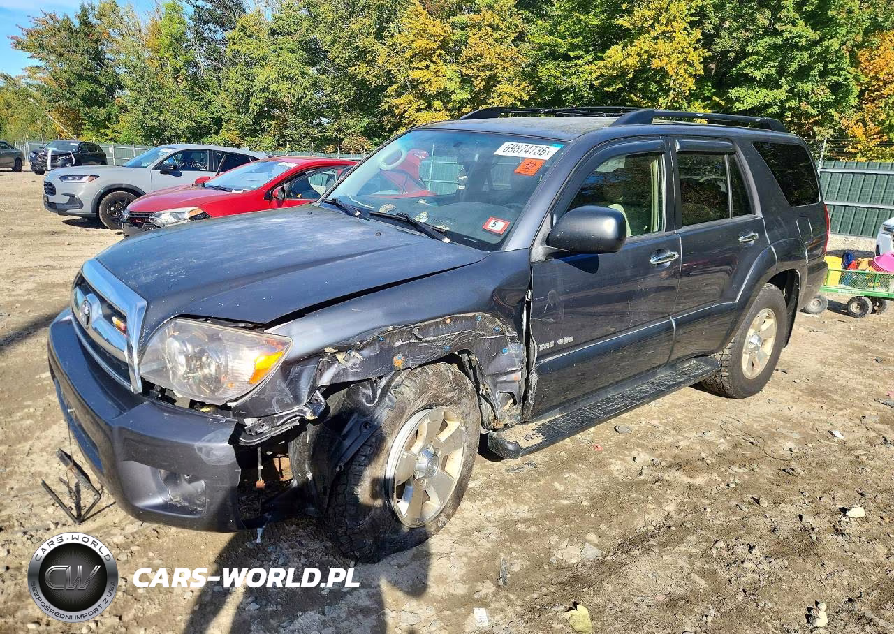 2008 Toyota 4Runner Sr5 VIN:JTEBU14R08K001981 - 1