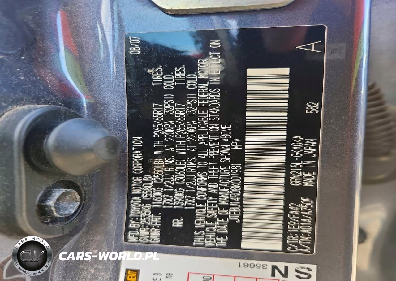 2008 Toyota 4Runner Sr5 VIN:JTEBU14R08K001981 - 13