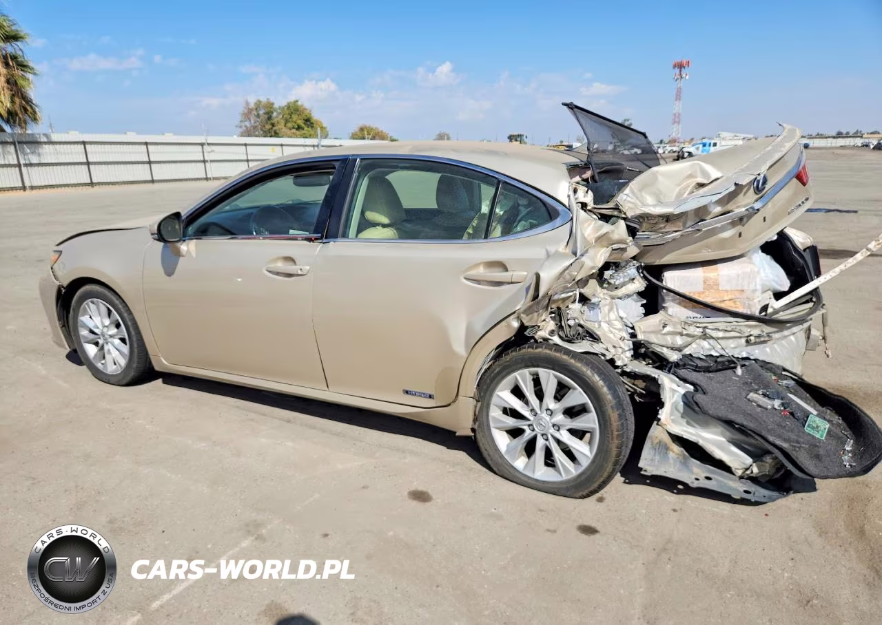 2014 Lexus Es 300H VIN:JTHBW1GG6E2065204 - 2