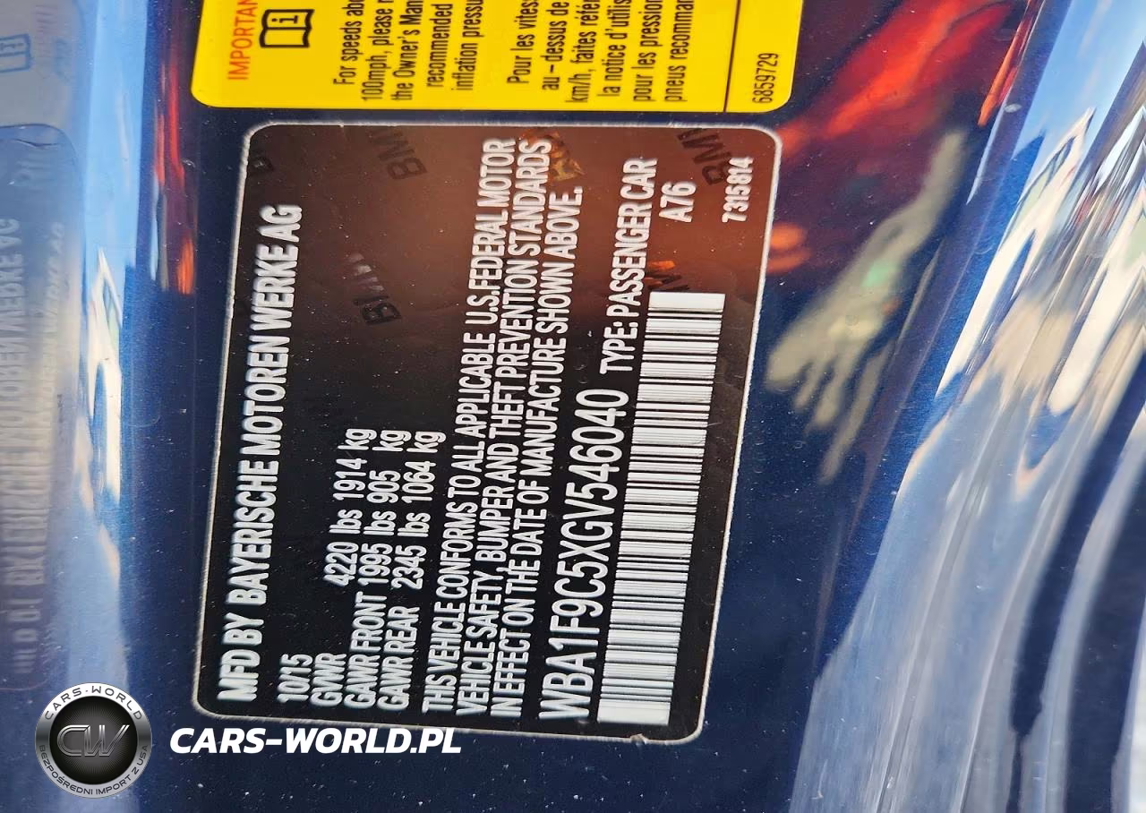 2016 BMW 228 I Sulev VIN:WBA1F9C5XGV546040 - 12