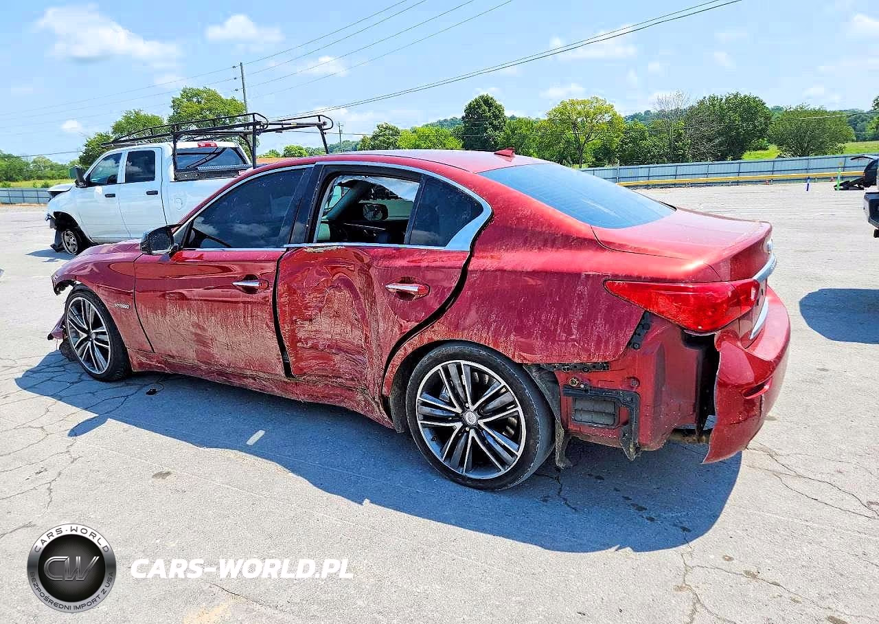 2014 Infiniti Q50 Hybrid Premium VIN:JN1AV7APXEM690305 - 2