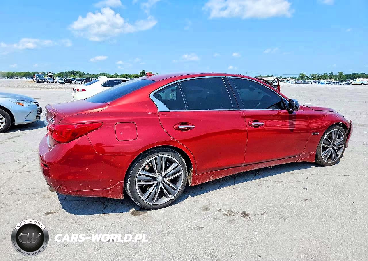 2014 Infiniti Q50 Hybrid Premium VIN:JN1AV7APXEM690305 - 3