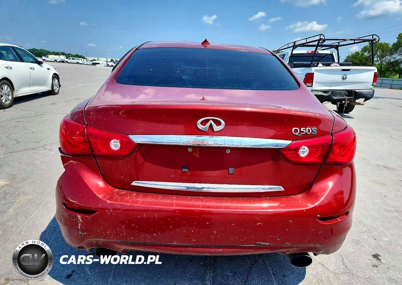 2014 Infiniti Q50 Hybrid Premium VIN:JN1AV7APXEM690305 - 6