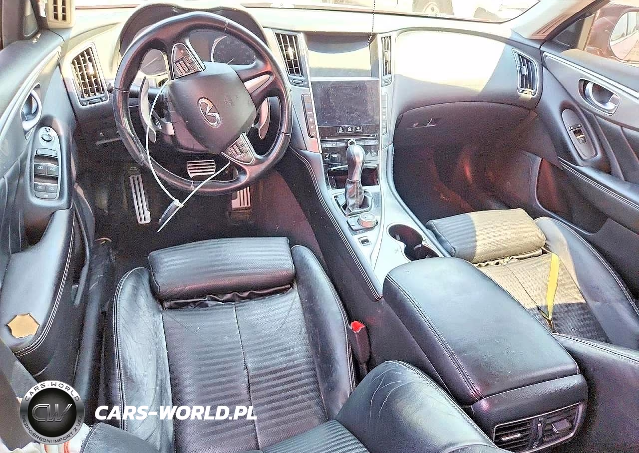 2014 Infiniti Q50 Hybrid Premium VIN:JN1AV7APXEM690305 - 8