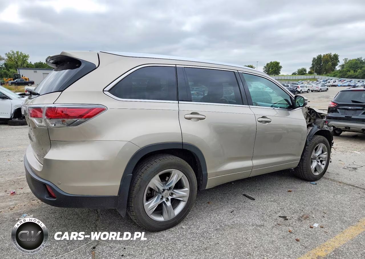 2015 Toyota Highlander Limited Platinum VIN:5TDDKRFH6FS215045 - 3