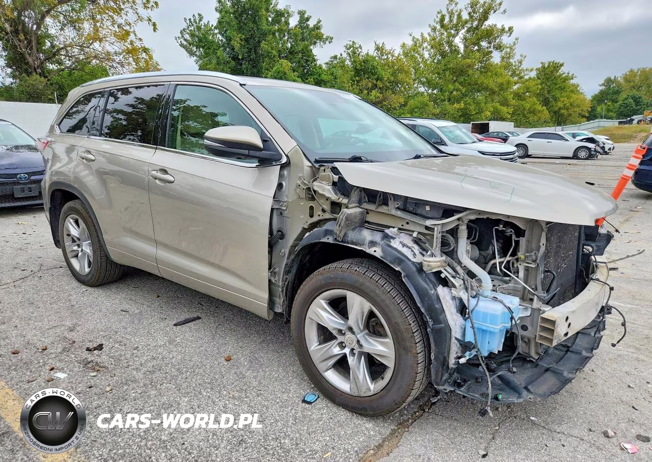 2015 Toyota Highlander Limited Platinum VIN:5TDDKRFH6FS215045 - 4