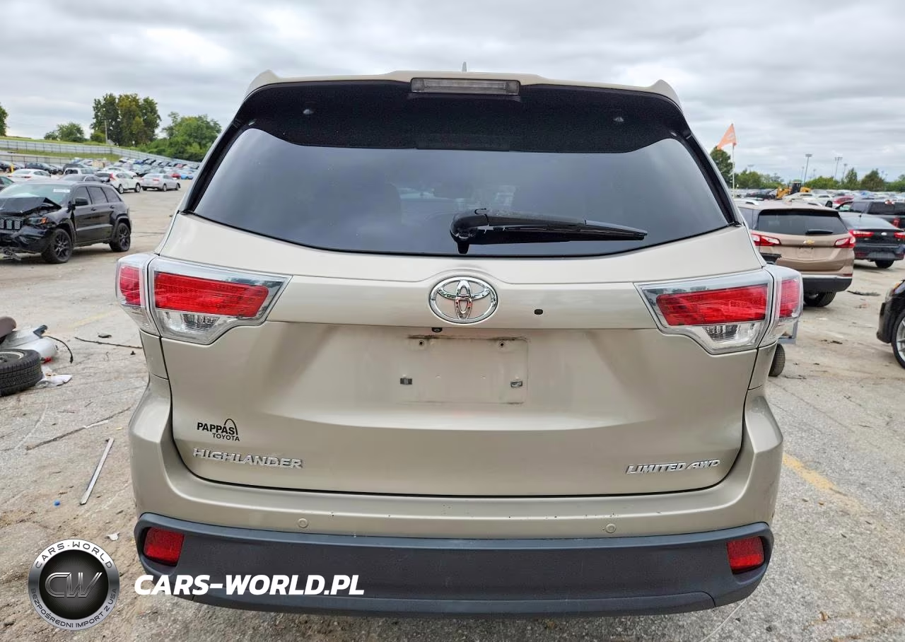 2015 Toyota Highlander Limited Platinum VIN:5TDDKRFH6FS215045 - 6