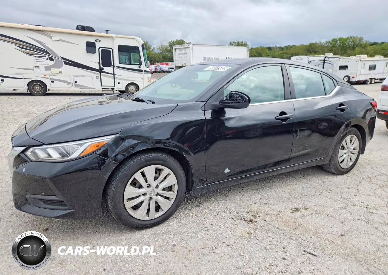 2022 Nissan Sentra S VIN:3N1AB8BV6NY206770 - 1