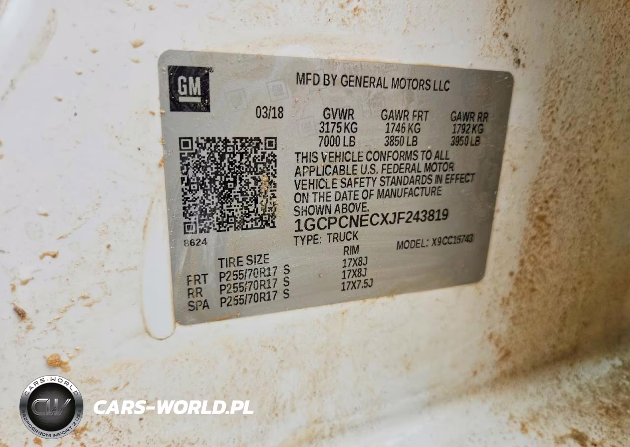 2018 Chevrolet Silverado C1500 VIN:1GCPCNECXJF243819 - 12