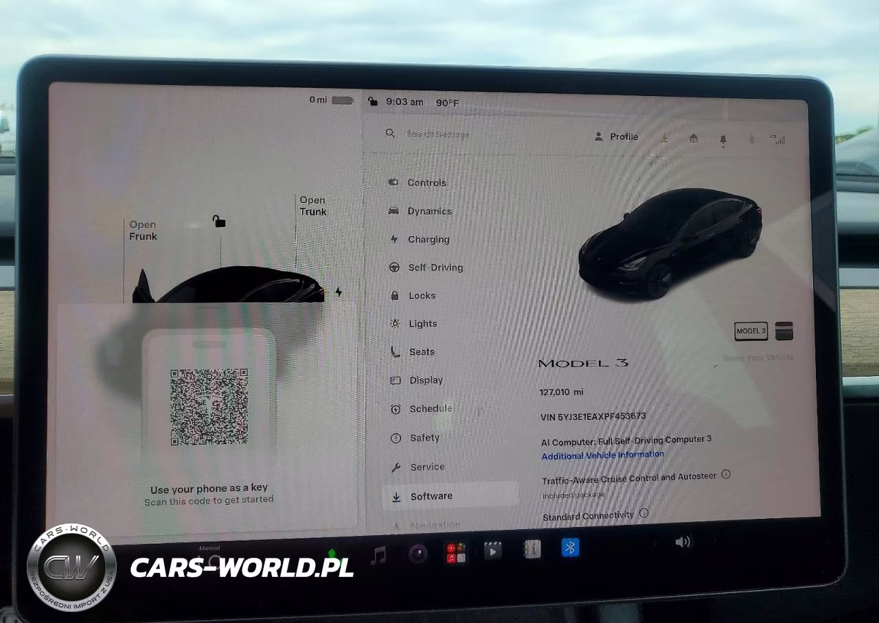 2023 Tesla Model 3 VIN:5YJ3E1EAXPF453673 - 9