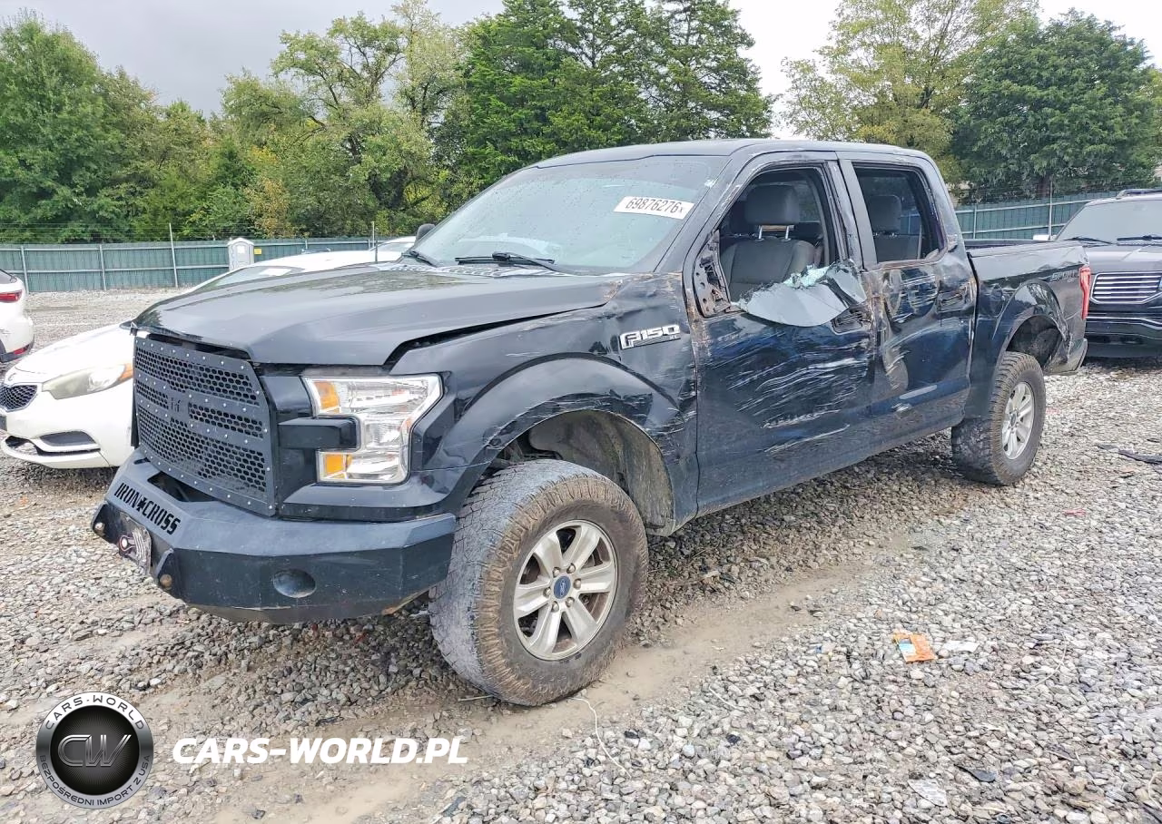 2017 Ford F150 Supercrew VIN:1FTEW1EF5HKD22673 - 1