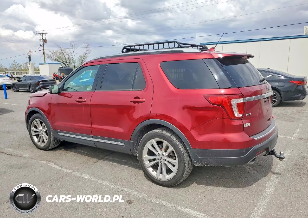 2018 Ford Explorer Xlt VIN:1FM5K7D89JGA25010 - 2