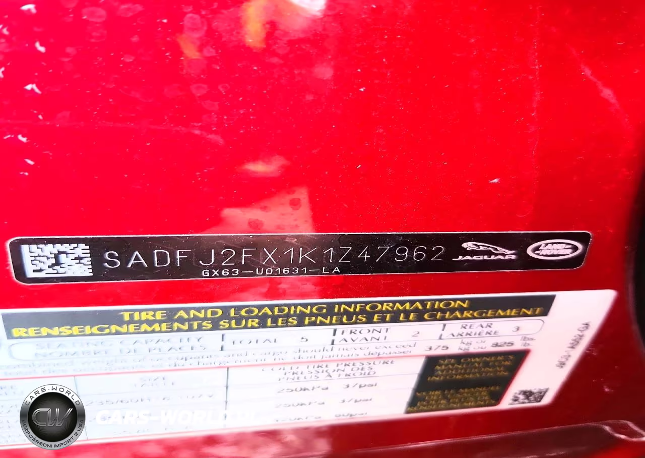 2019 Jaguar E-Pace S VIN:SADFJ2FX1K1Z47962 - 13