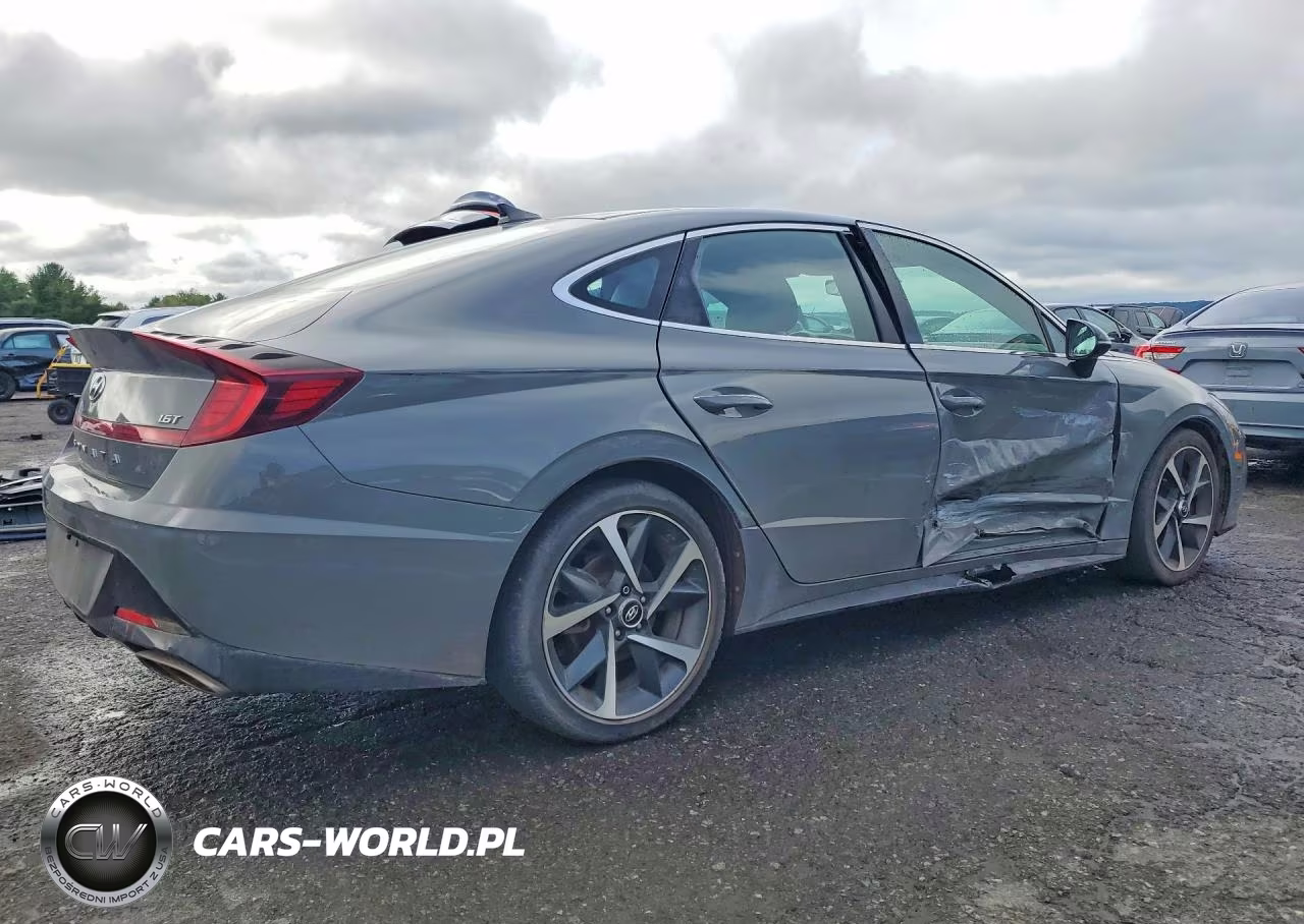 2021 Hyundai Sonata Sel Plus VIN:5NPEJ4J24MH107961 - 3