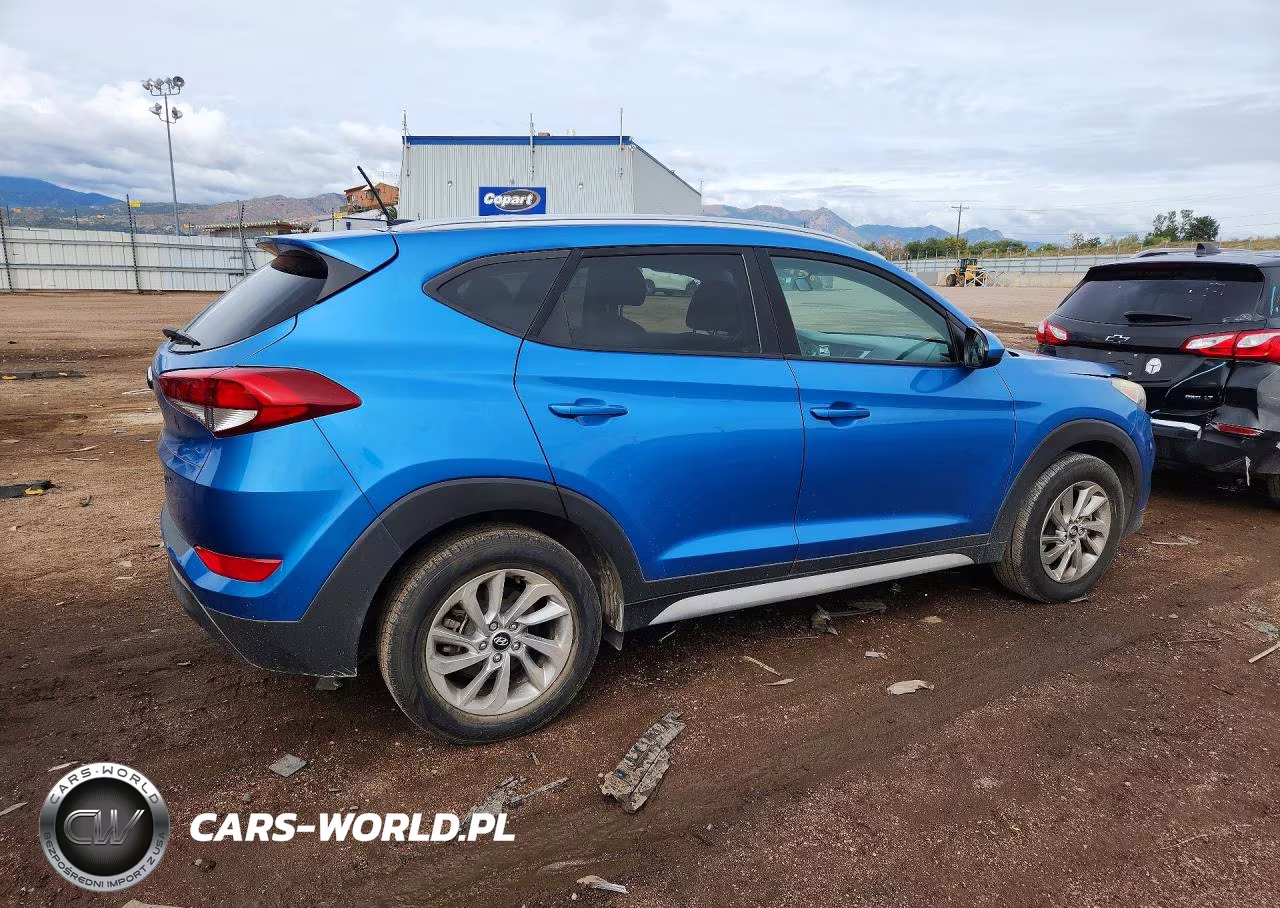 2017 Hyundai Tucson Se VIN:KM8J33A41HU467426 - 3