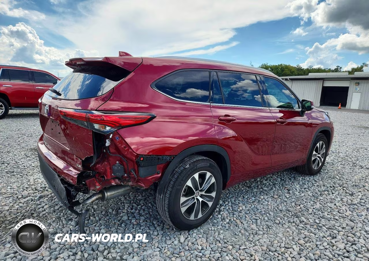 2021 Toyota Highlander Xle VIN:5TDGZRAH7MS524438 - 3