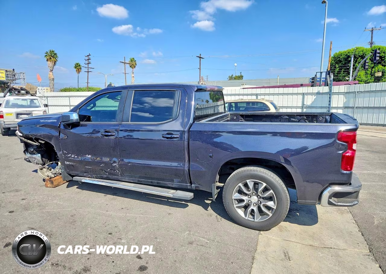 2022 Chevrolet Silverado C1500 Lt VIN:1GCPACED4NZ618563 - 2