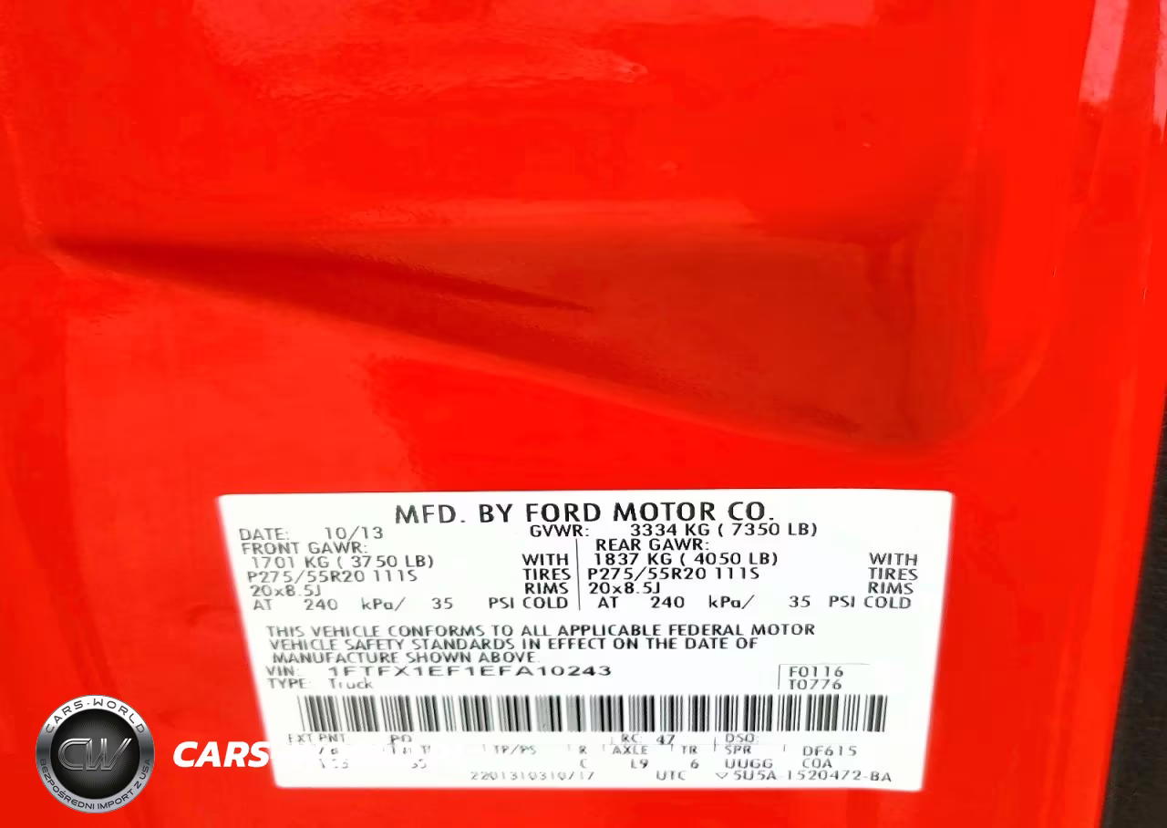 2014 Ford F150 Super Cab VIN:1FTFX1EF1EFA10243 - 12