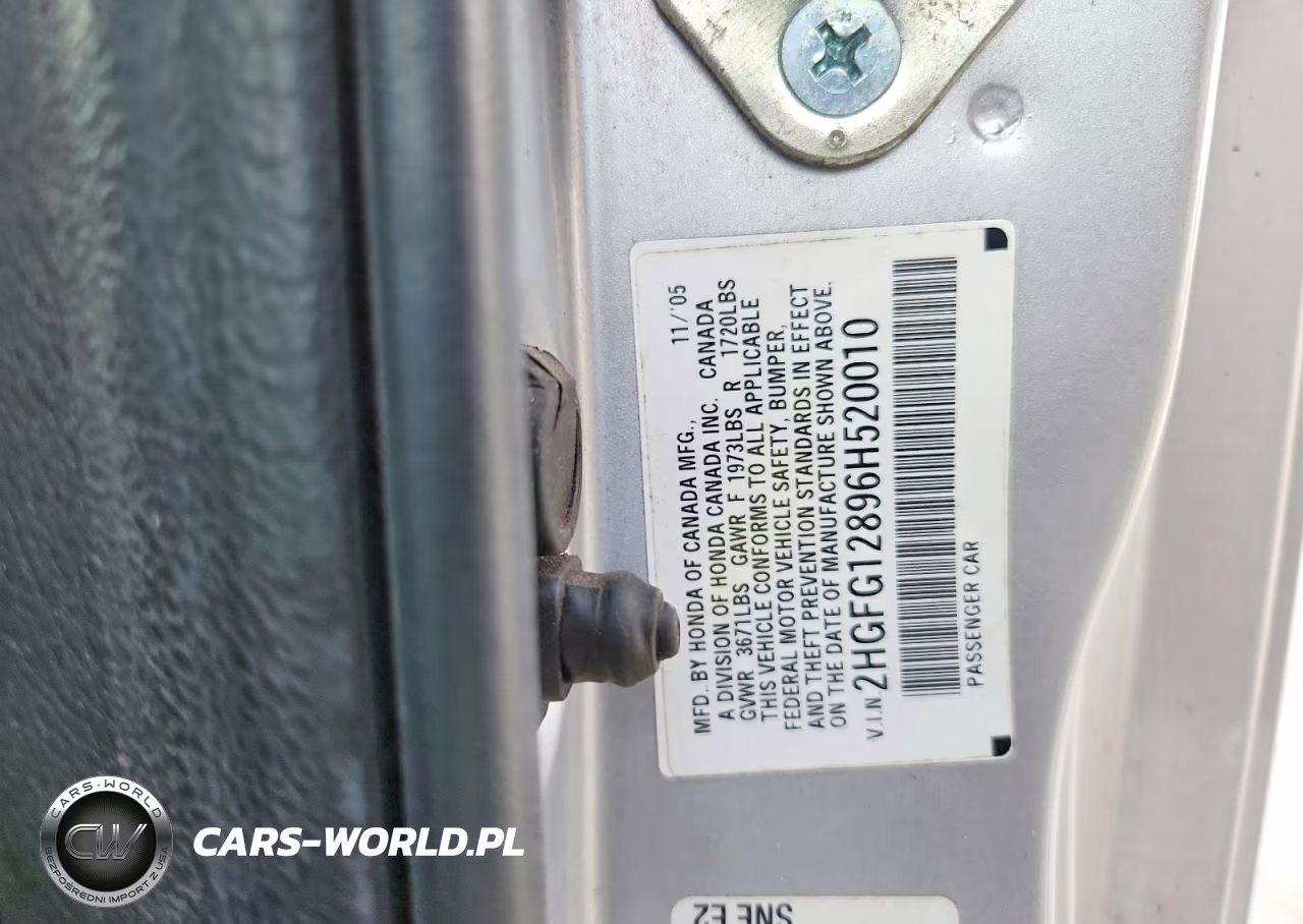 2006 Honda Civic Ex VIN:2HGFG12896H520010 - 12