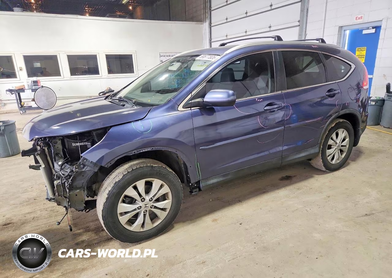 2013 Honda Cr-V Exl VIN:2HKRM4H7XDH663850 - 1