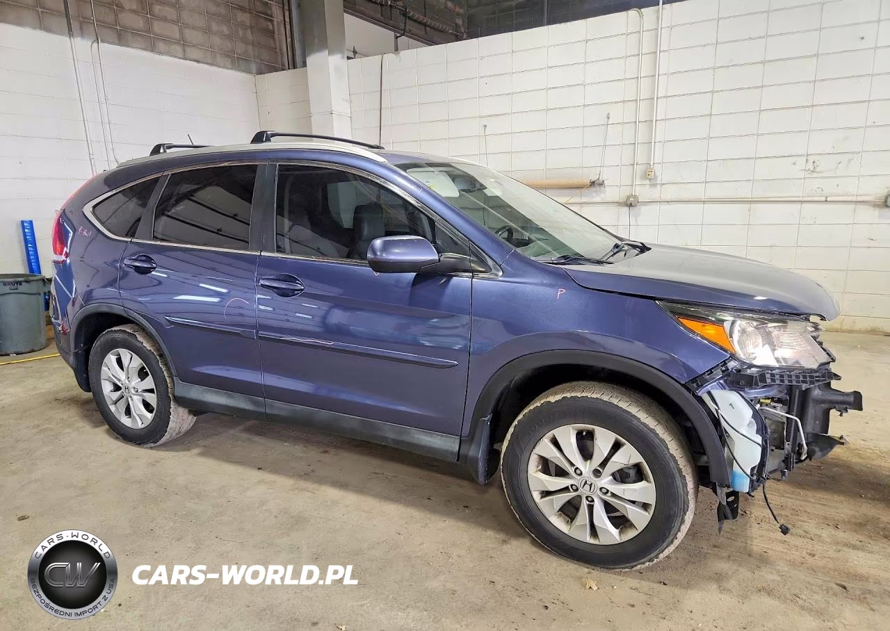 2013 Honda Cr-V Exl VIN:2HKRM4H7XDH663850 - 4