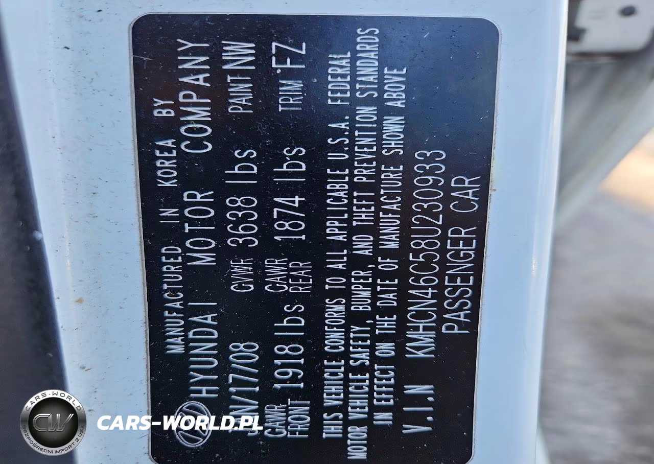 2008 Hyundai Accent Gls VIN:KMHCN46C58U230933 - 12