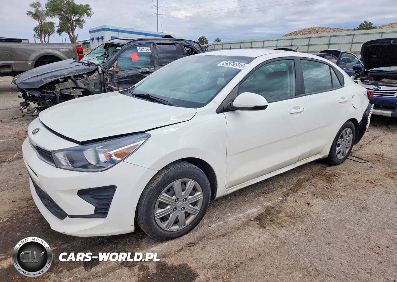 2021 Kia Rio Lx VIN:3KPA24AD1ME380678 - 1