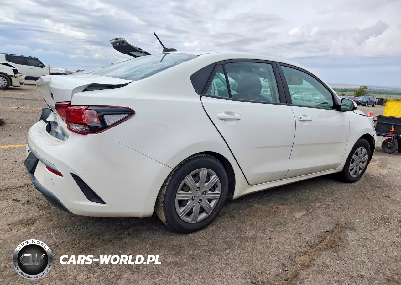 2021 Kia Rio Lx VIN:3KPA24AD1ME380678 - 3