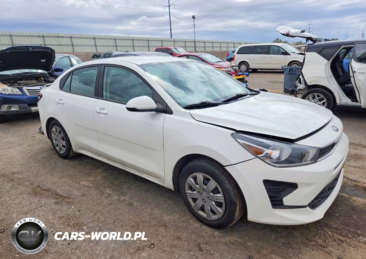2021 Kia Rio Lx VIN:3KPA24AD1ME380678 - 4