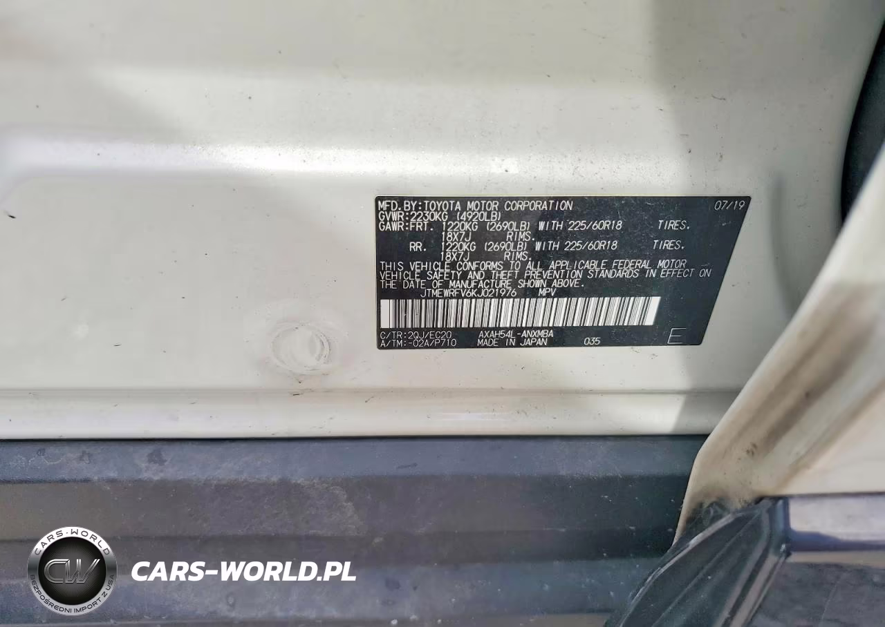 2019 Toyota Rav4 Xse VIN:JTMEWRFV6KJ021976 - 13