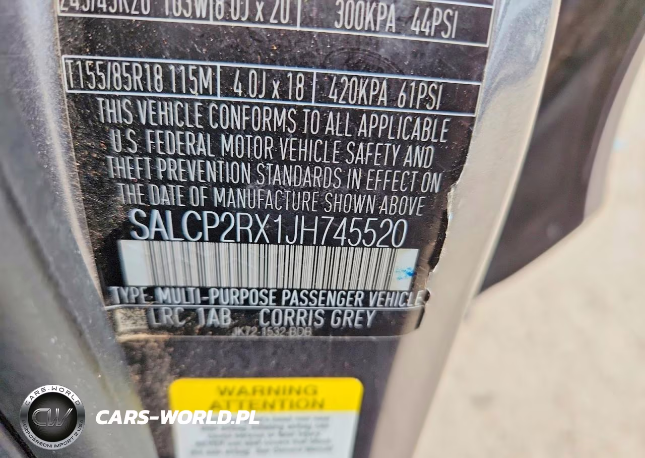 2018 Land Rover Discovery Sport Se VIN:SALCP2RX1JH745520 - 13