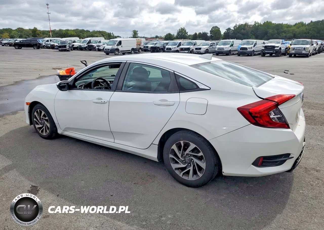 2018 Honda Civic Ex VIN:19XFC2F7XJE207263 - 2